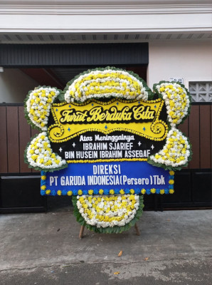 Papan Bunga Duka di Mekar Bakti