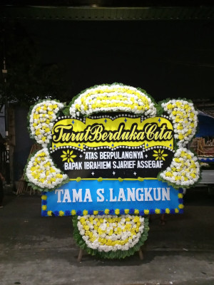 Papan Bunga Duka di Mekar Bakti