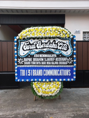 Papan Bunga Duka di Mekar Bakti
